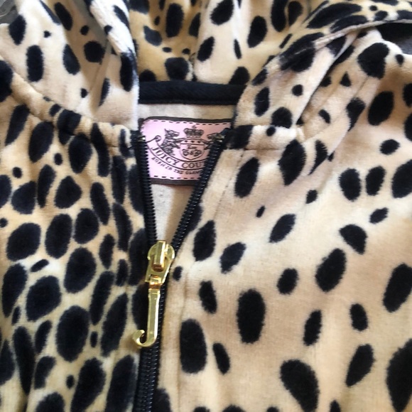 Velour Juicy Couture zip up - Picture 2 of 3